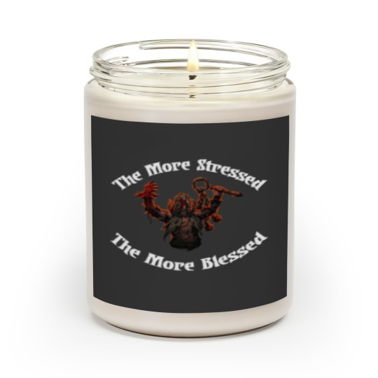 Discover The More Stressed The More Blessed - Darkest Dungeon Flagellant Scented Candles