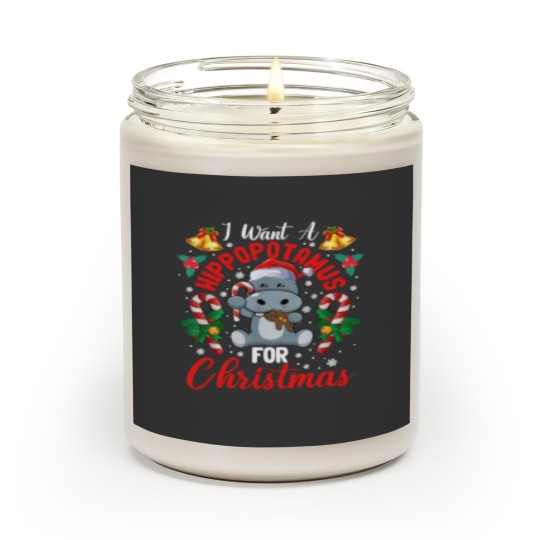Discover I Want A Hippopotamus For Christmas Scented Candles