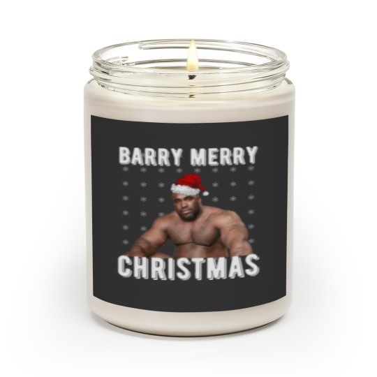 Discover Barry Merry Christmas Scented Candles