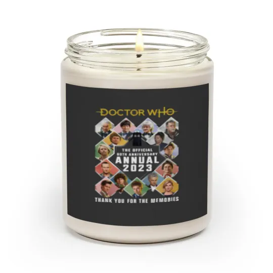 Discover Doctor Who 60th Anniversary 1963 ? 2023 Signature Scented Candles