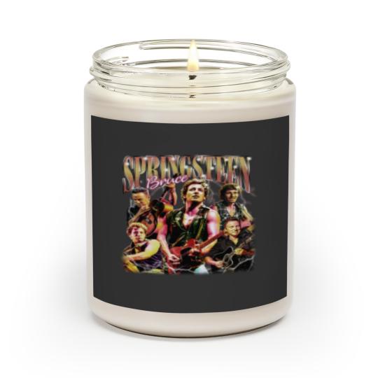 Discover Bruce Springsteen Graphic Bruce Springsteen Scented Candles
