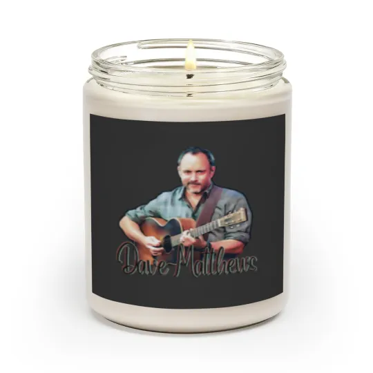 Discover Dave Matthews With Guitar (Cartoon) Scented Candles