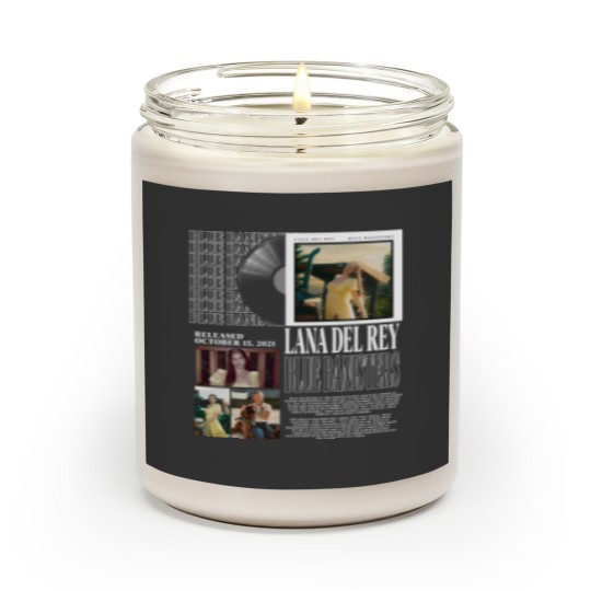 Discover Limited Lana Del Rey Scented Candles, Vintage Lana Del Rey Album Scented Candles