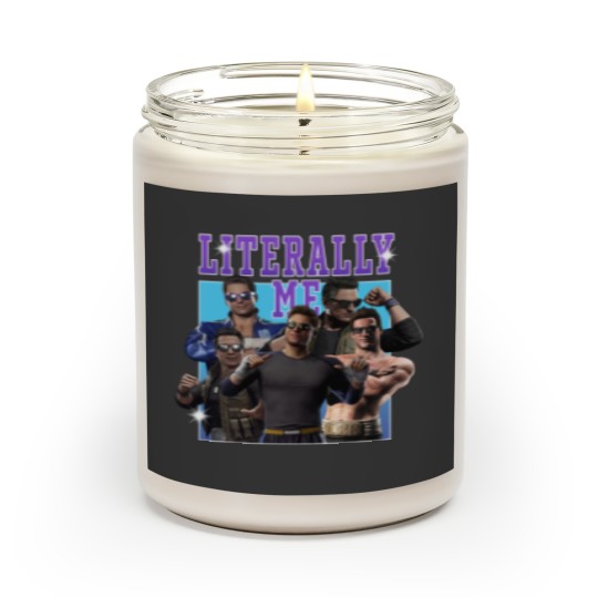 Discover Johnny Cage is Literally me Classic Scented Candles, Johnny Cage Vintage Bootleg Scented Candles
