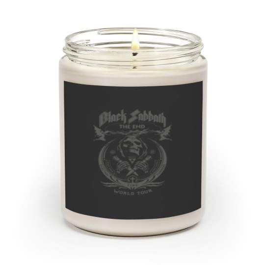 Discover Black Sabbath The End Mushroom Cloud Scented Candles A Rock Off