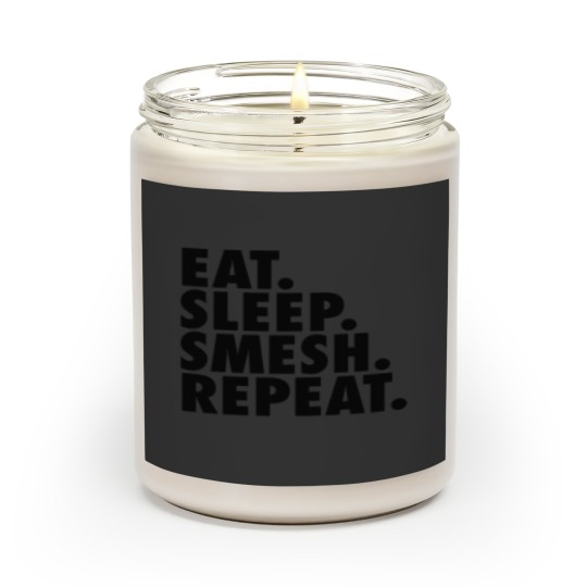 Discover Eat Sleep Smesh Repeat 2 Scented Candles