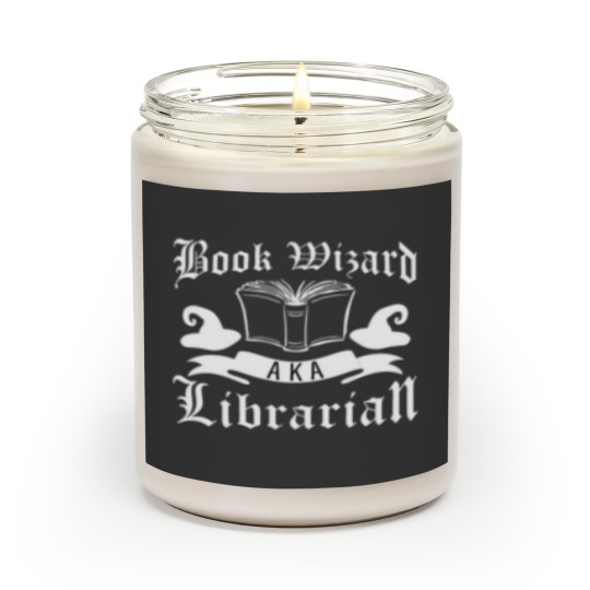 Discover Librarian Gifts Book Wizard Librarian Gift Library Scented Candles