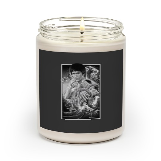 Discover Bruce Lee Martial Arts Kung Fu Dragon Scented Candles