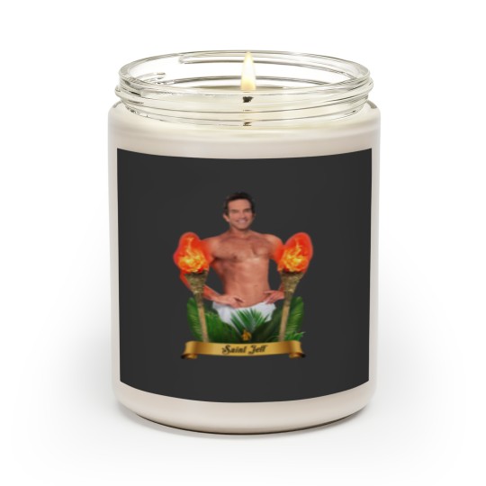 Discover Saint Jeff Probst Survivor Fan Scented Candles