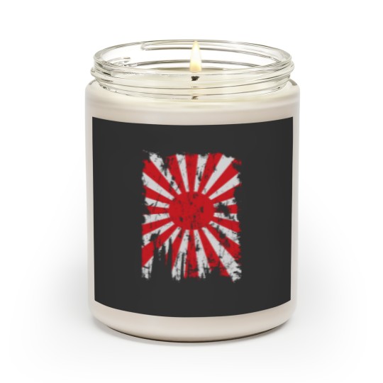 Discover Japan Rising Sun Asia Tokyo Hokkaido Honshu Shikoku Kyushu Nihon Japanese Pride Patriotism Origin Scented Candles