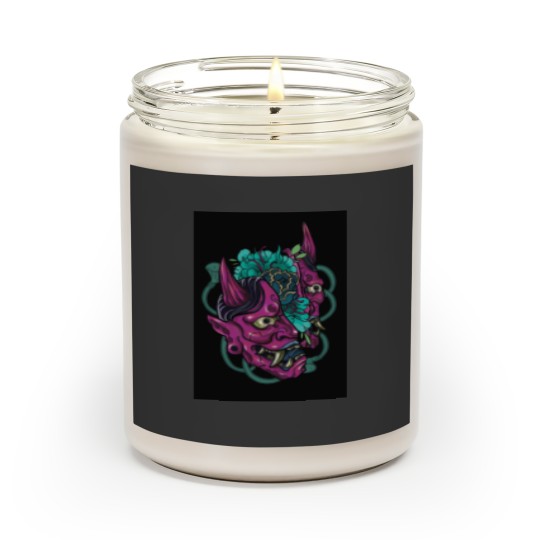 Discover Japanese Hannya Mask Scented Candles