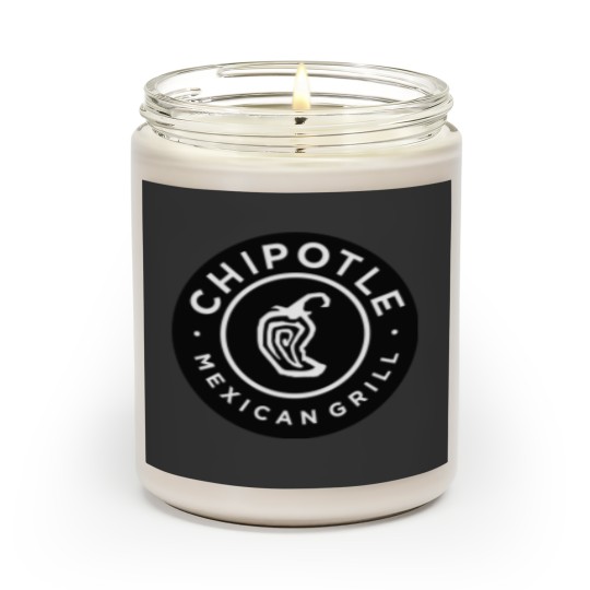 Discover THE CHIPOTLE MEXICAN GRILL BLACK LOGO Scented Candles