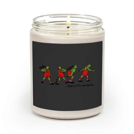 Discover Embroidered That's It I'm Not Going Embroidered Scented Candles, Funny Greenchmas Cute Christmas Scented Candles, Christmas Gifts