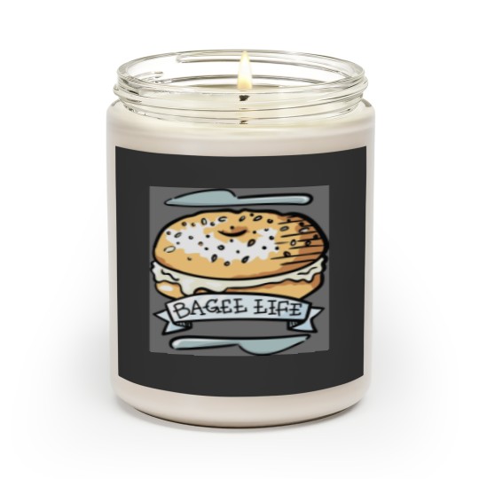 Discover Bagel Life - Everything Bagels are Everything to Me Scented Candles