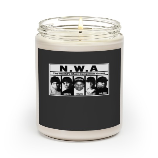 Discover NWA Scented Candles - NWA Apparel - 90s Hiphop Tupac Rap Hip Hop Legend Scented Candles
