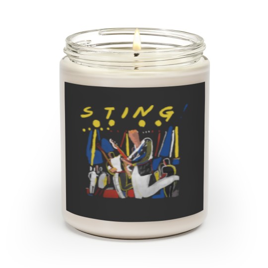 Discover Vintage 80s Sting The Police Promo Album Tour Concert Scented Candles