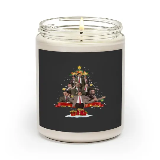 Discover Mr Bean Christmas Tree Scented Candles