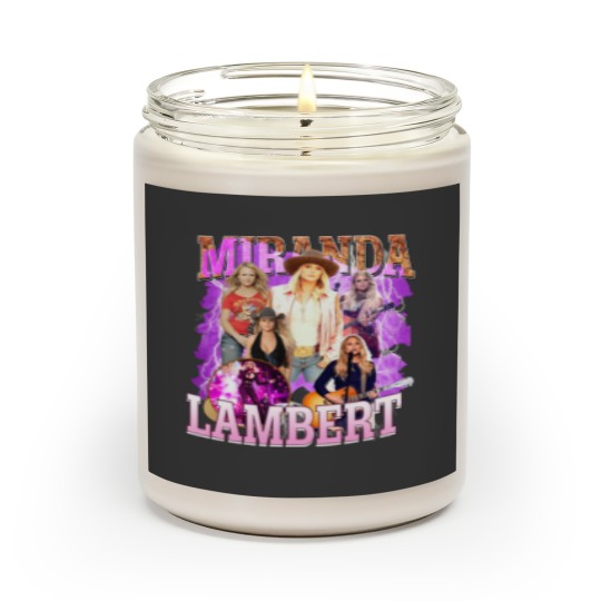 Discover Miranda Lambert Country Music Unisex Scented Candles Country Music
