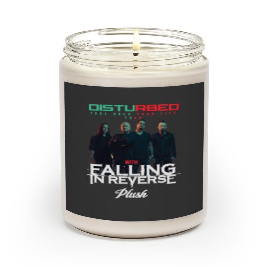 Discover Disturbed Band 2024 Tour Unisex Scented Candles, Disturbed Band Fan Gift Scented Candles