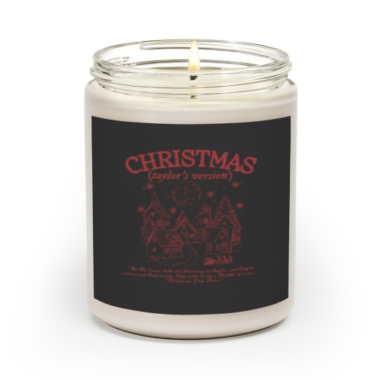 Discover Color Christmas Taylo version Scented Candles, Swift Christmas