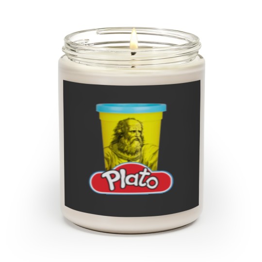 Discover Plato Play Doh Philosophy pun Scented Candles