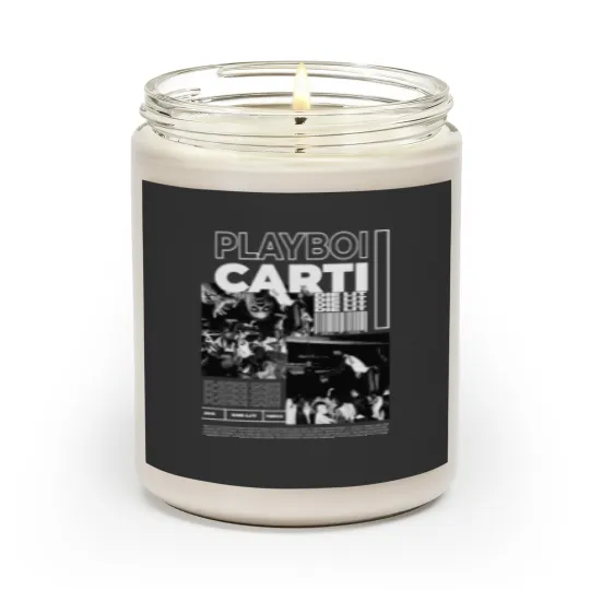 Discover Vintage Playboi Carti Scented Candles Merchandise