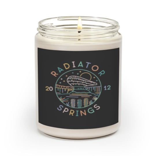 Discover Vintage Radiator Springs Scented Candles, California Adventure Park Scented Candles