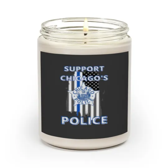 Discover Support Chicago Police Scented Candles