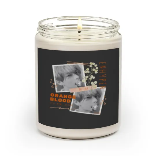 Discover Ni-ki ENHYPEN Orange Blood Scented Candles