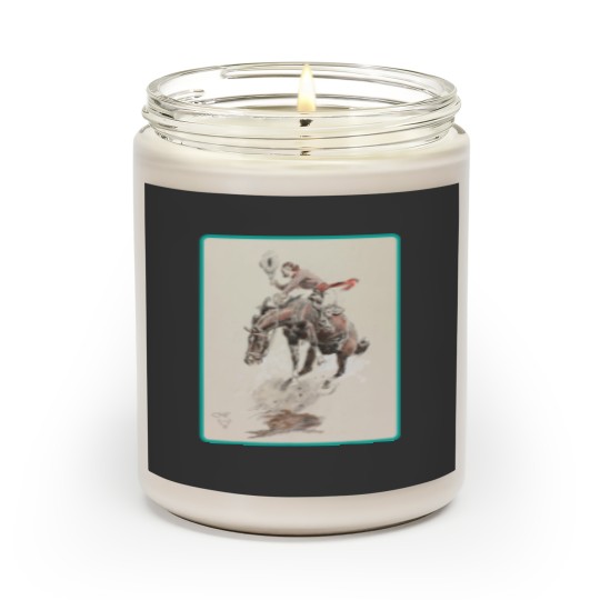 Discover Cowgirl Cowboy Rodeo Horse Western Country Vintage America Scented Candles