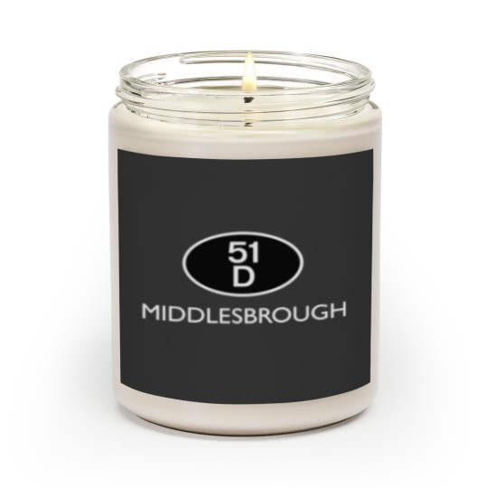 Discover 51D Middlesbroug h Shed Code Scented Candles