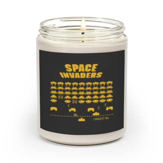 Discover Space Invaders Scented Candles