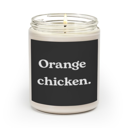 Discover Orange Chicken Scented Candles