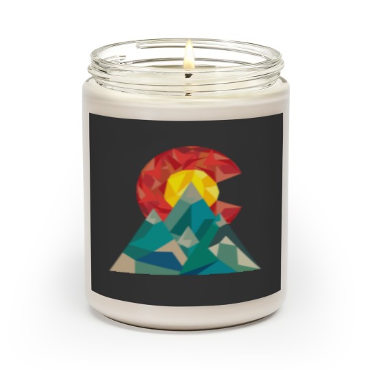 Discover Colorado Geo Scented Candles