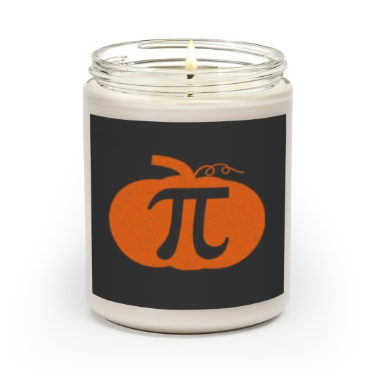 Discover Pi Day Pumpkin Pie Math Shirt Funny Halloween Thanksgiving 23 Scented Candles