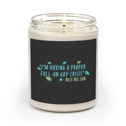 Discover Heartstopper Nick Nelson quote Scented Candles