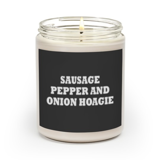 Discover Sausage pepper and onion hoagie Costume Halloween Scented Candles