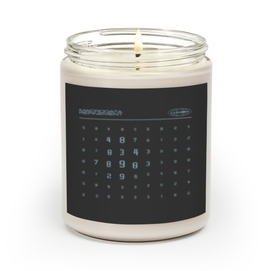 Discover Scary Numbers Lumon Macrodata Refinement Severance Scented Candles