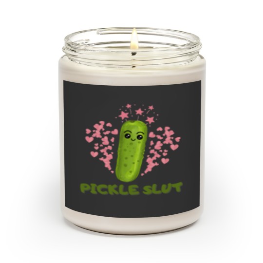 Discover PickleSlutCanning Food Lover Funny Pickle Scented Candles