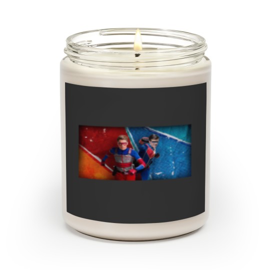 Discover Captain Man and Kid Danger Scented Candles