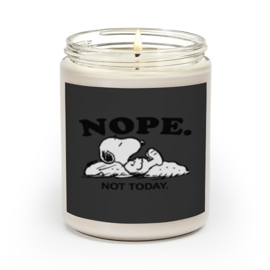 Discover Snoopy Nope Not Today Scented Candles