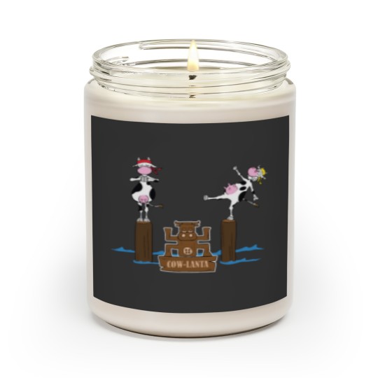 Discover Cow-Lanta, the pole test Scented Candles