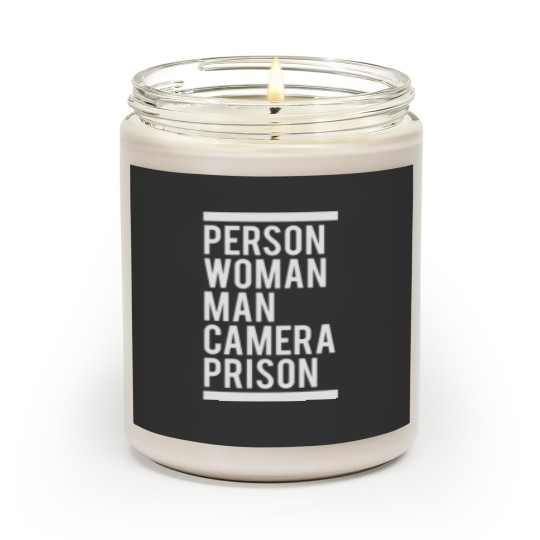 Discover Person Woman Man Camera Prison Scented Candles