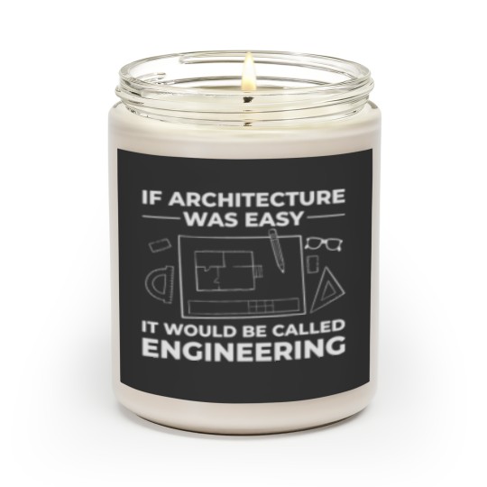 Discover Architecture Designer Engineering Drawing House Architect 21 Scented Candles