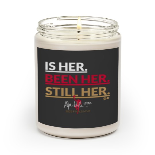 Discover A'ja Wilson Scented Candle
