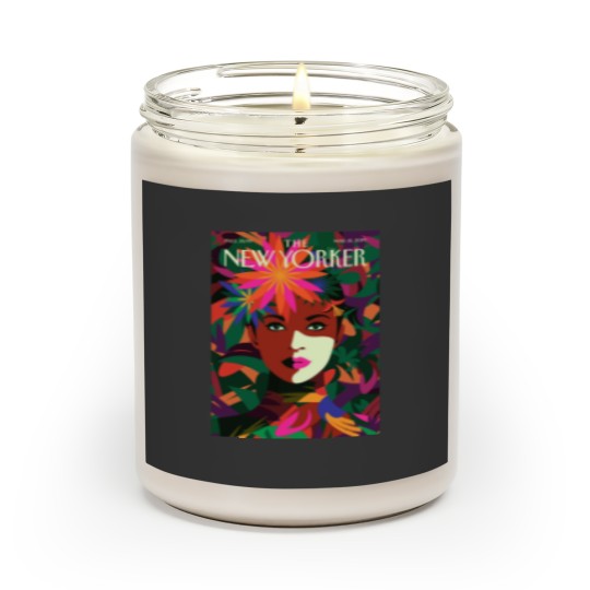 Discover Woman Dancer Art Poster Scented Candles