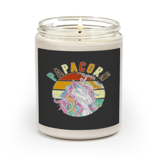 Discover Papacorn T-Shirt - Vintage Tshirt Scented Candles