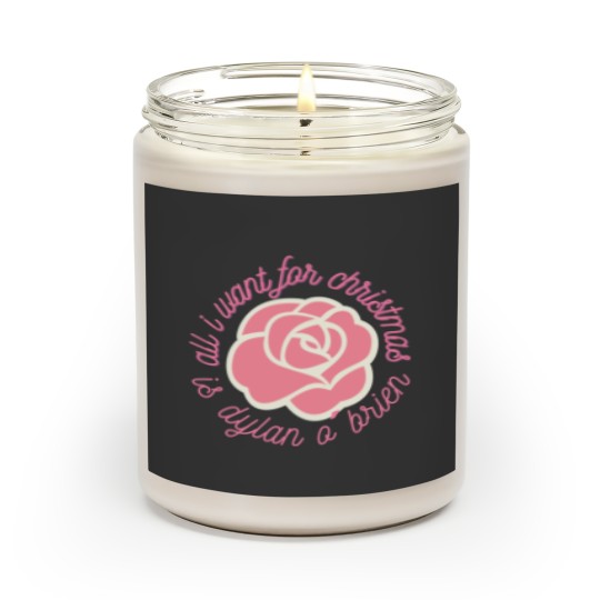 Discover all i want for christmas is dylan o brien Scented Candles