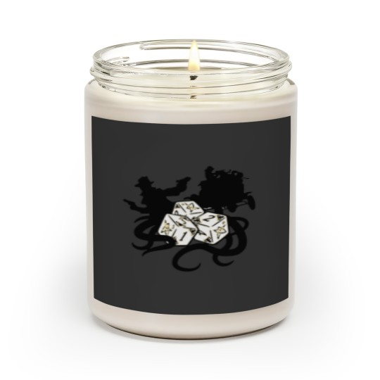 Discover Arkham Horror Dice Scented Candles