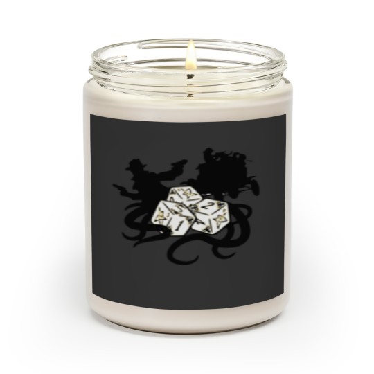 Discover Arkham Horror Dice Scented Candles